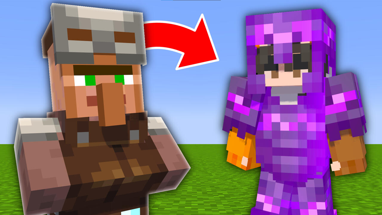 Minecraft, But Villagers Trade OP Items...